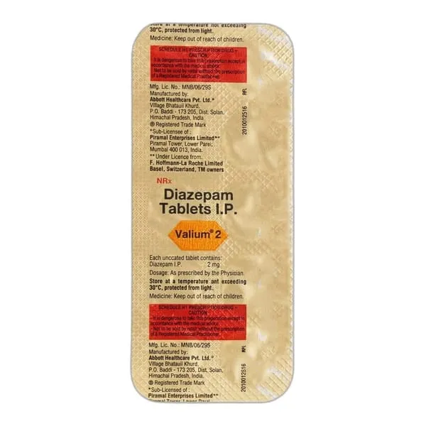 Diazepam 2mg Diazepam 2mg